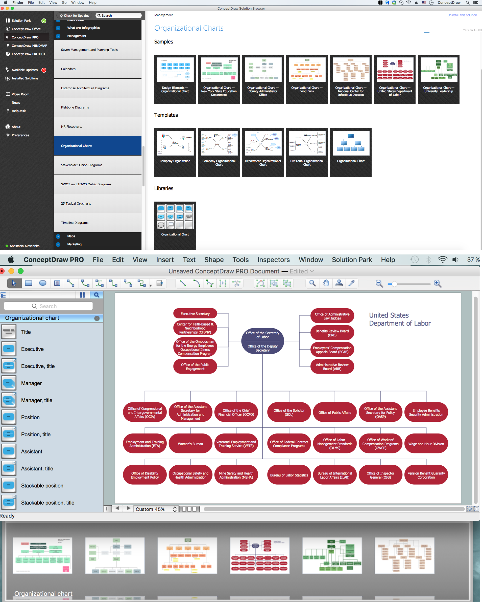 Organizational Flow Chart Maker