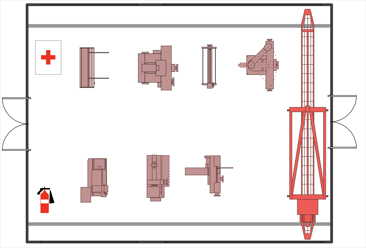 Factory Layout Floor Plan Store Layout Software Plant Layout