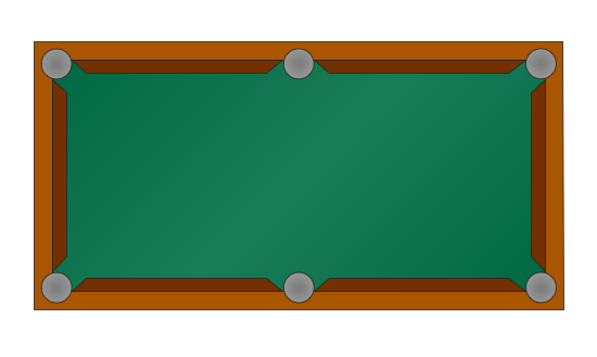 Symbol for Pool Table for Floor Plans