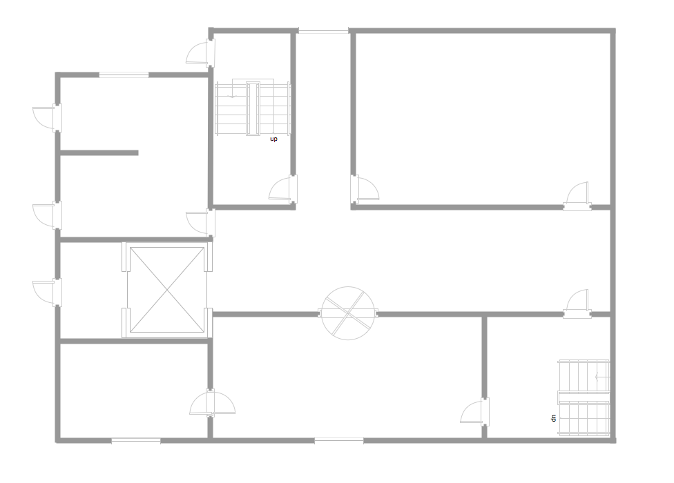 Basic House  Plan  Drawing 