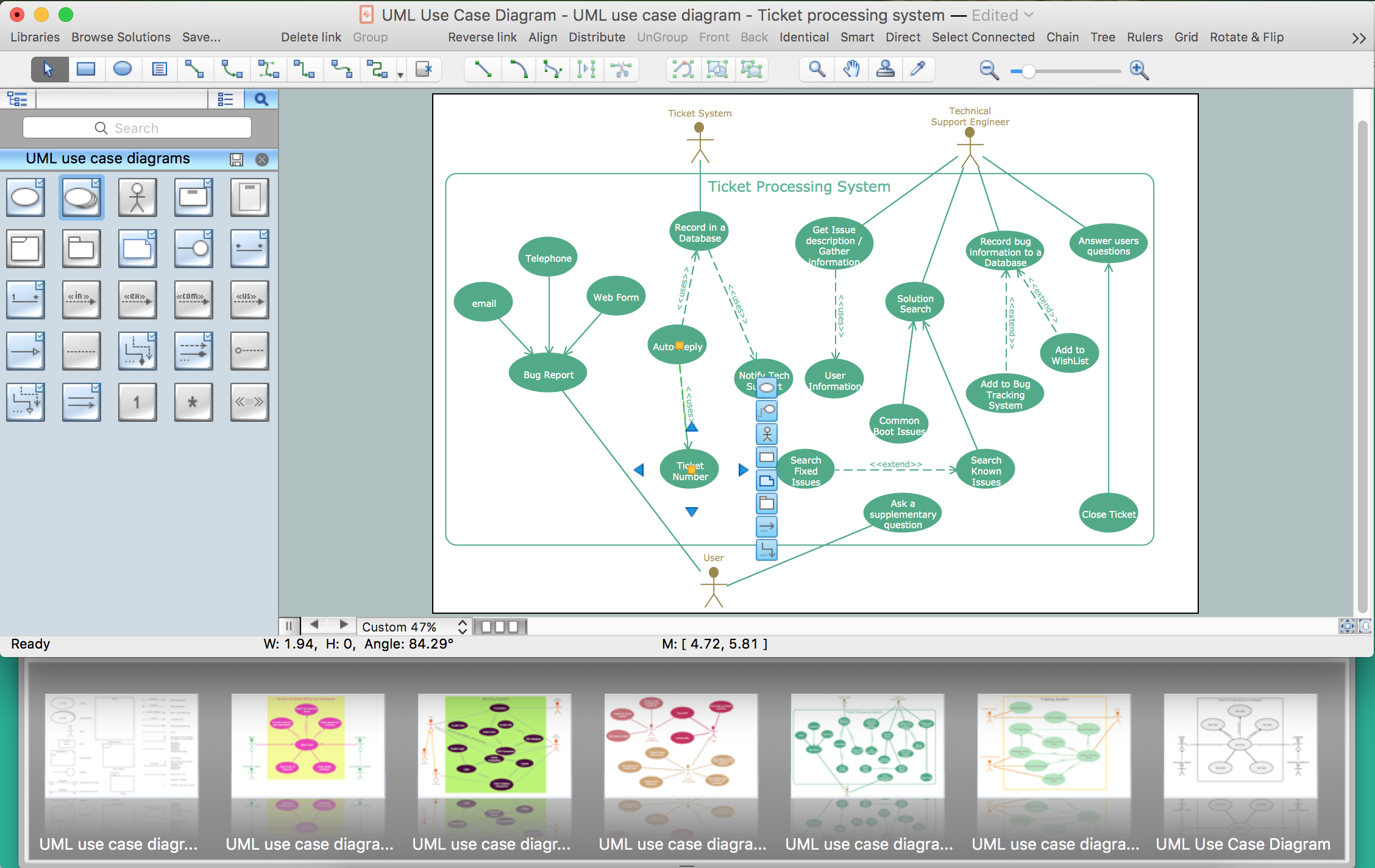 UML Use Case Diagrams | Professional UML Drawing