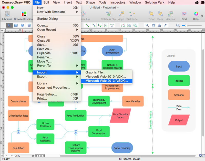 HelpDesk Visio Files Conversion