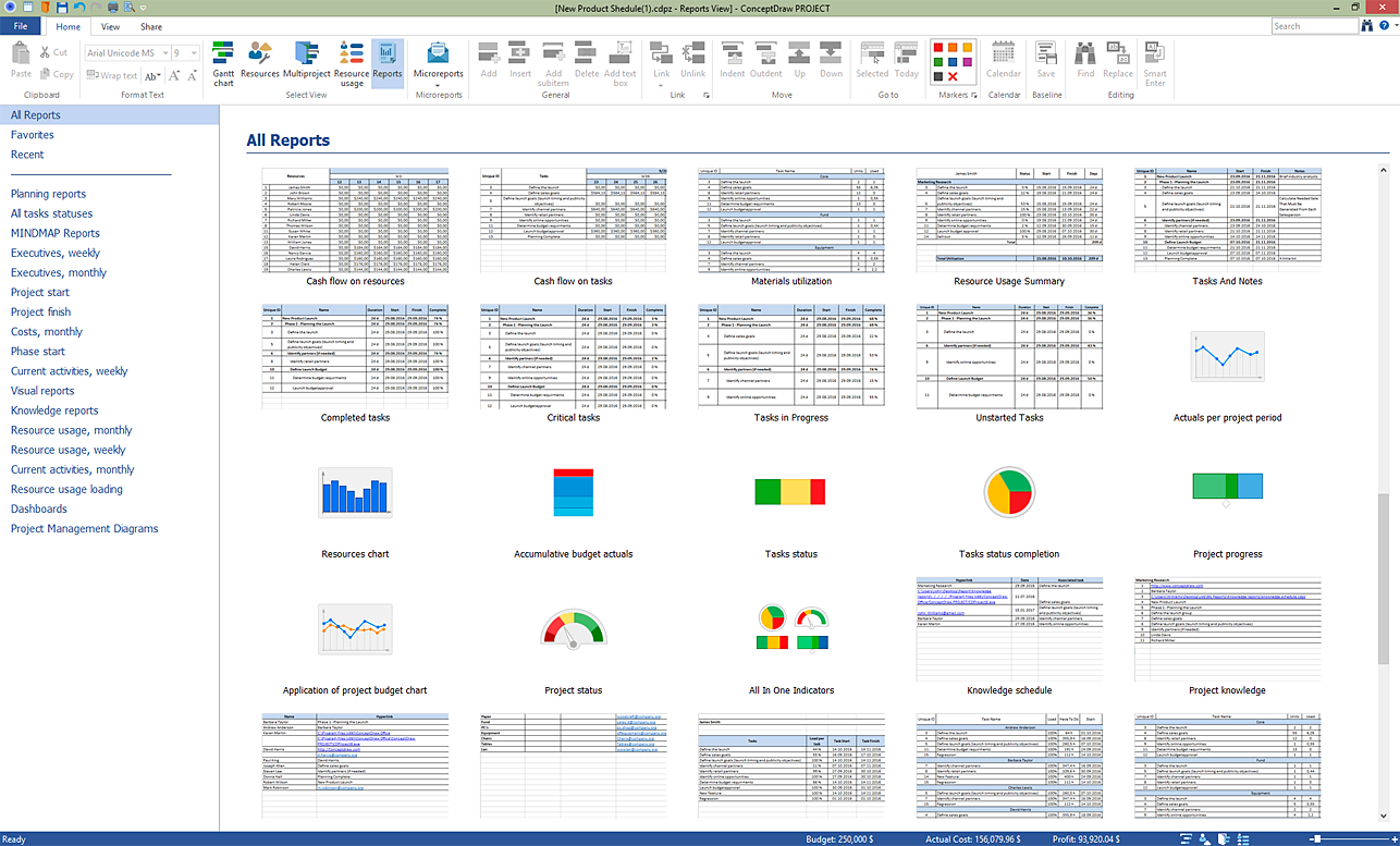 ConceptDraw PROJECT 8