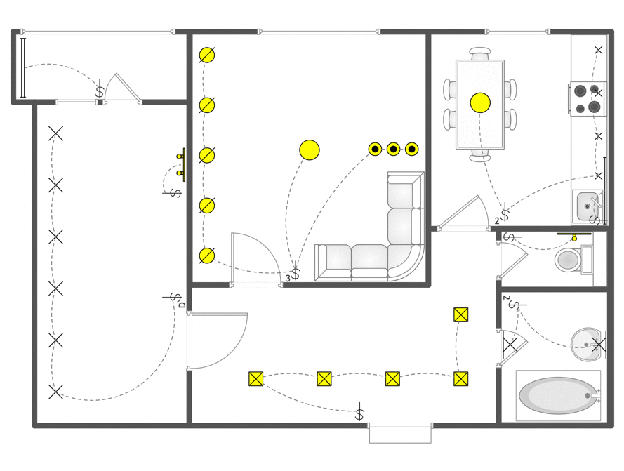 reflected ceiling plans