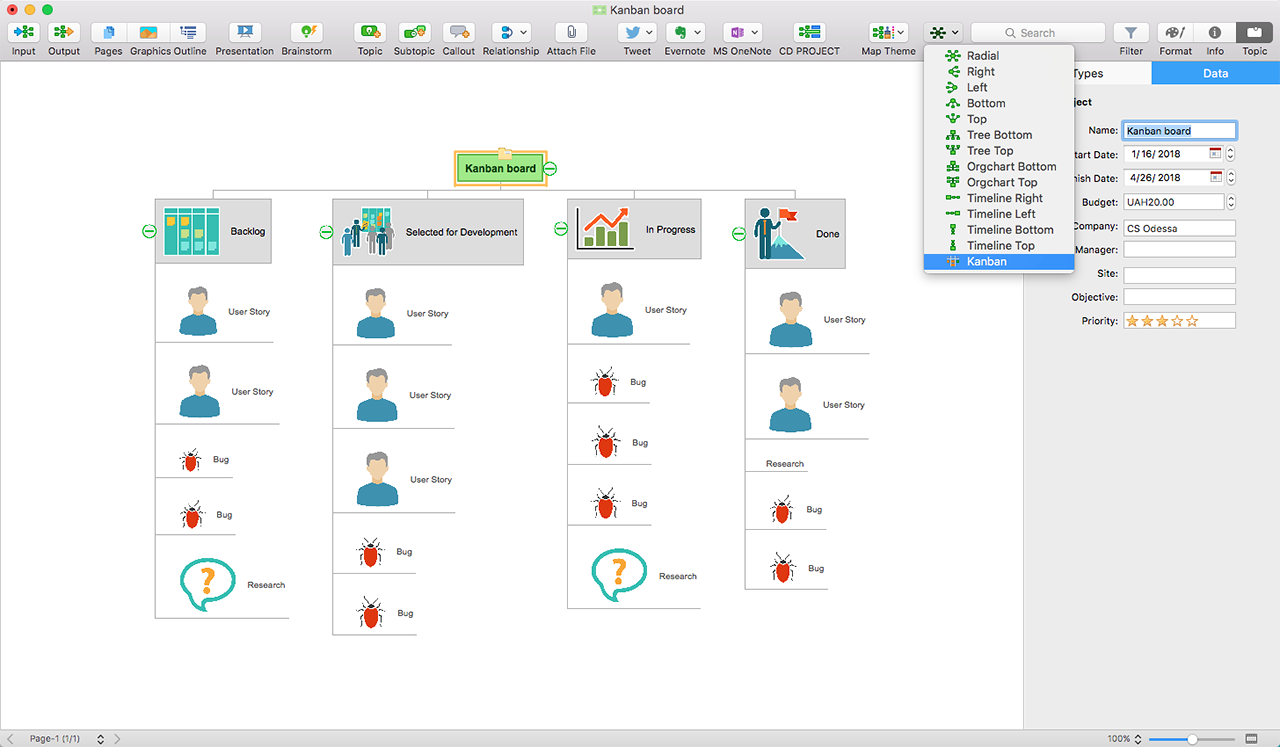 new in latest ConceptDraw MINDMAP