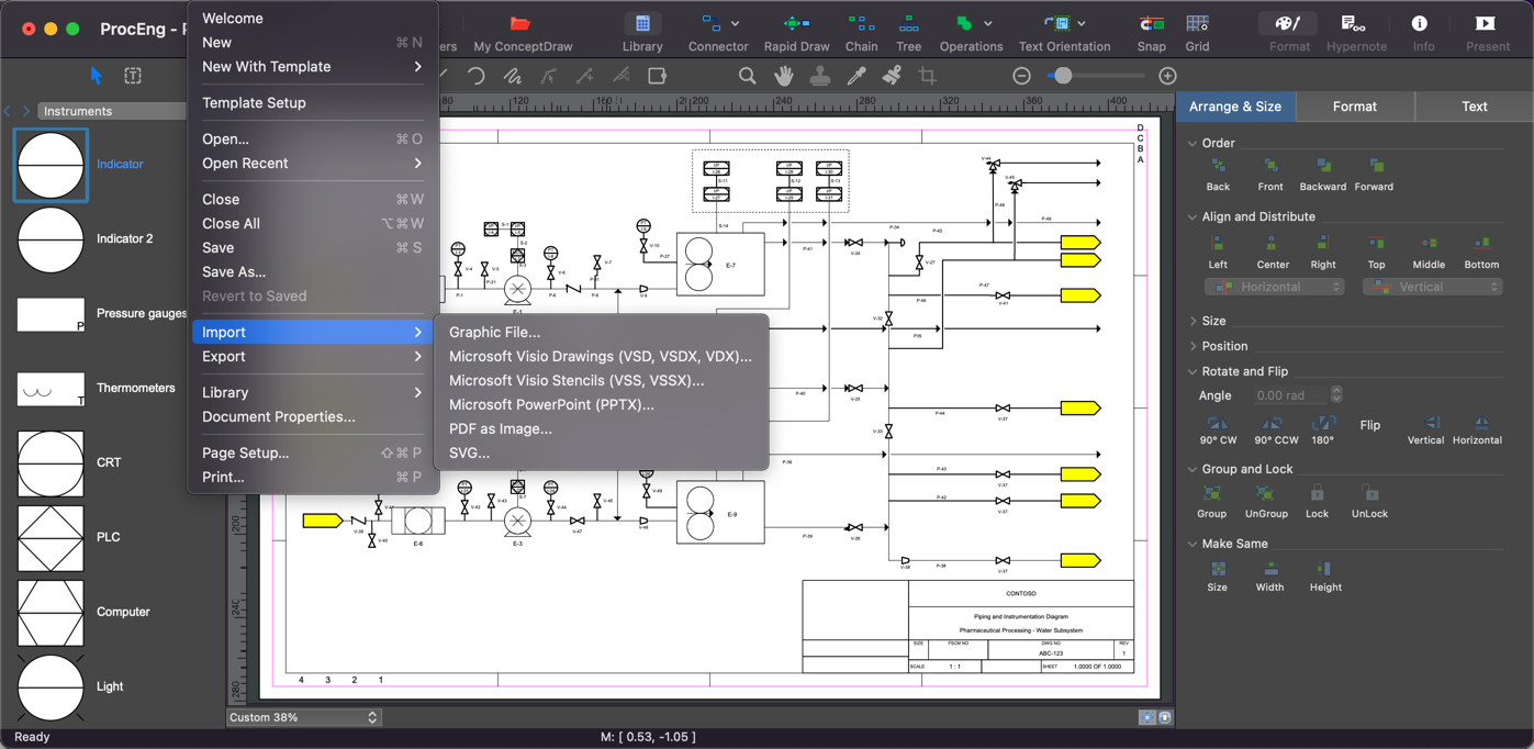 MS Visio Compatibility