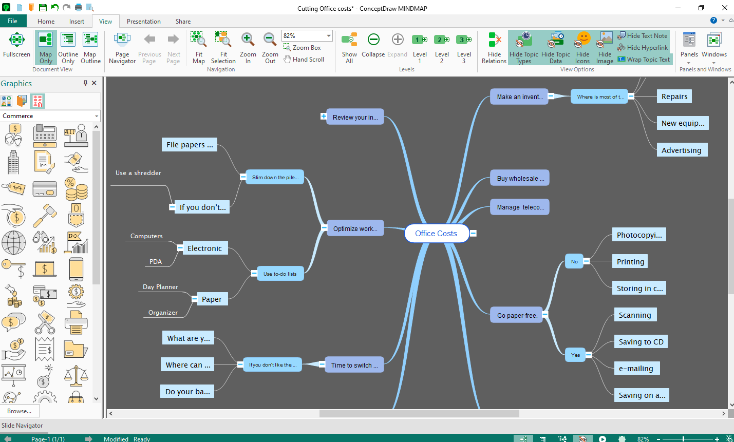 ConceptDraw MINDMAP conceptdraw-mindmap-features