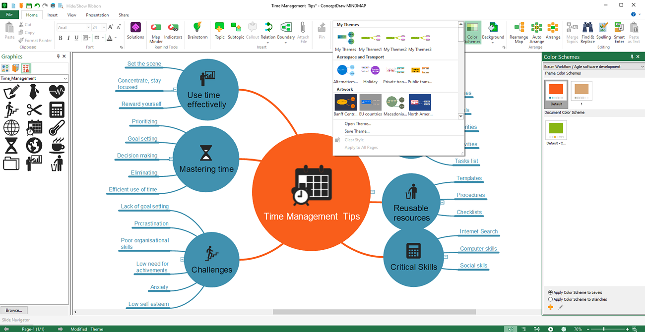 conceptdraw-mindmap-features