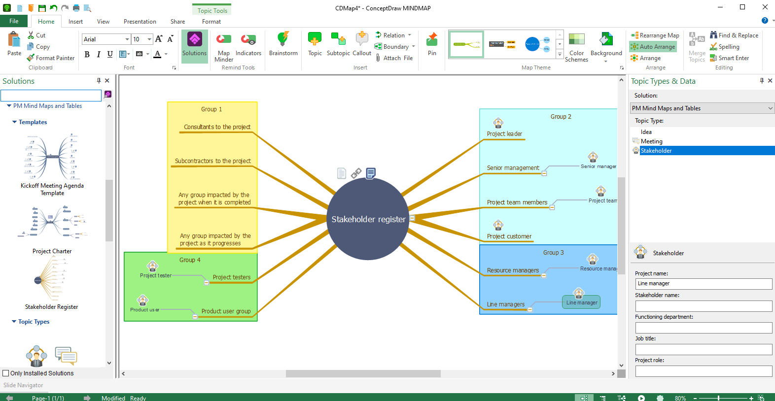 ConceptDraw MINDMAP