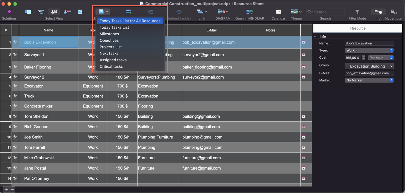 ConceptDraw PROJECT v13