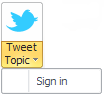 tweet topic sing-in