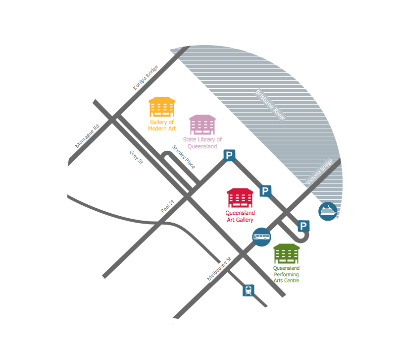 ConceptDraw Samples  Maps — Directional