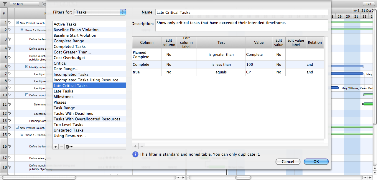 Gantt Chart For Business Plan