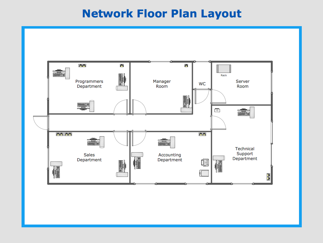 ConceptDraw Samples Computer and networks — Computer