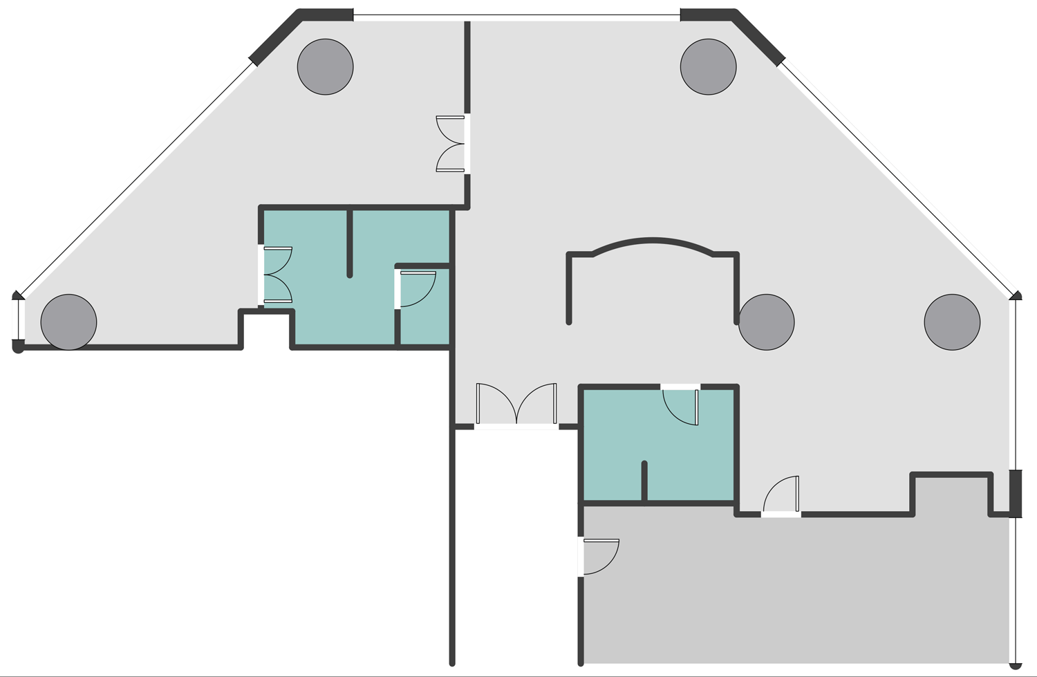 ConceptDraw Samples | Building plans — Floor plans