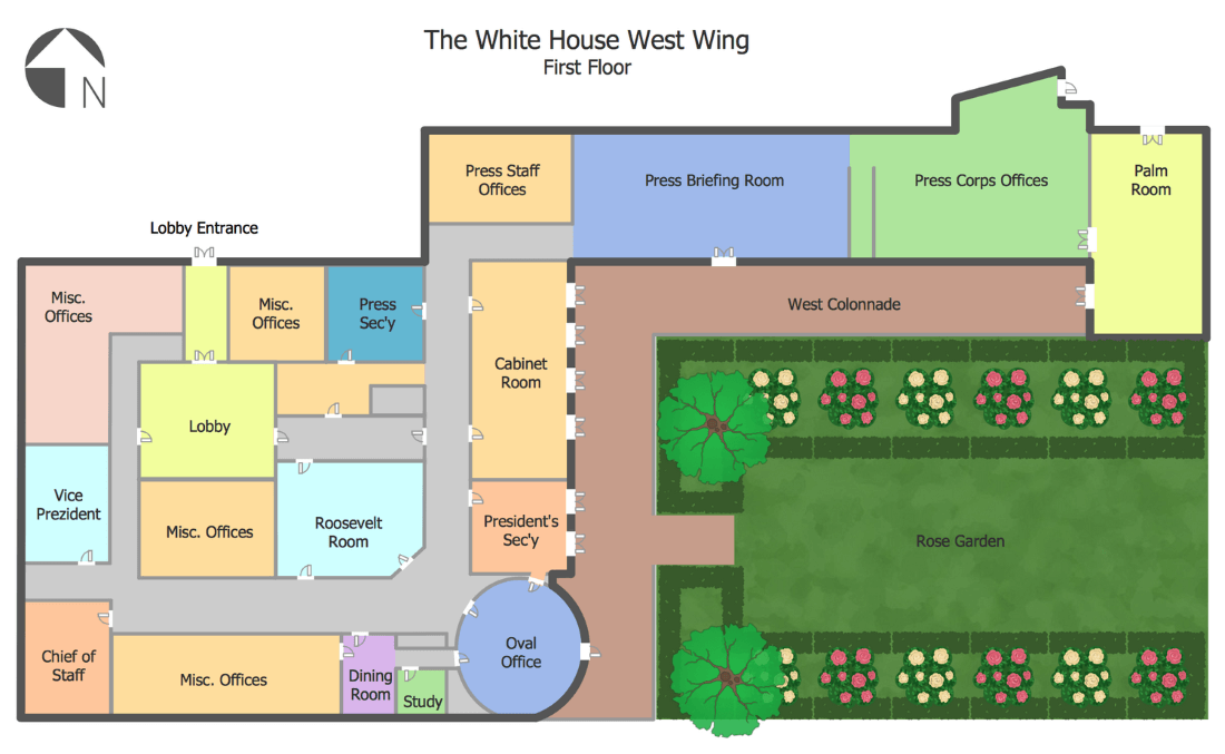 ConceptDraw Samples | Building plans — Floor plans