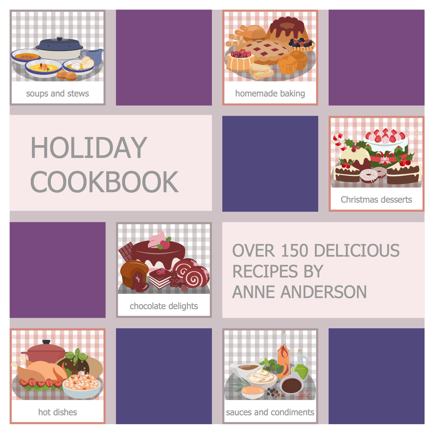Cooking/recipe Examples ConceptDraw Samples | Food and Beverage — Cooking Recipes