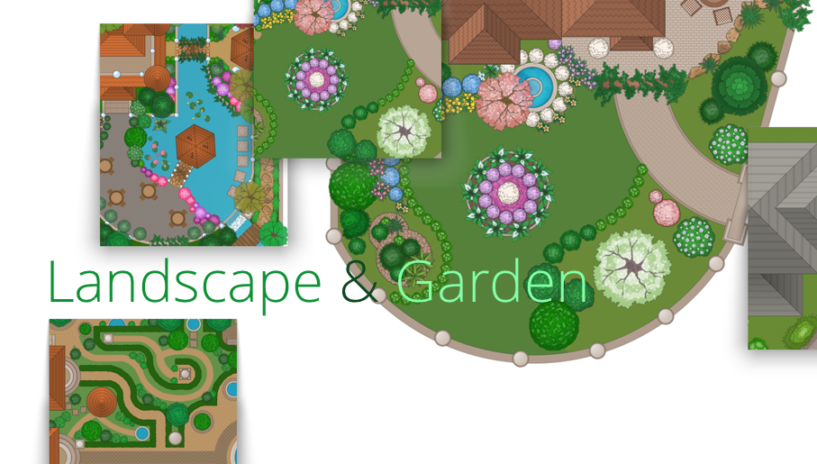 Free Visio Landscape Shapes