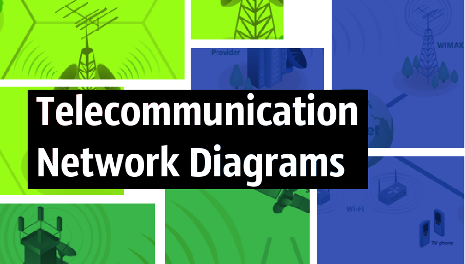 telecommunication networking, telecom network diagram