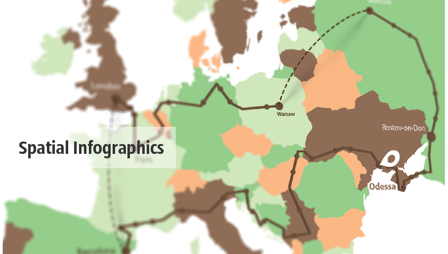spatial infographics, spatial data visualization