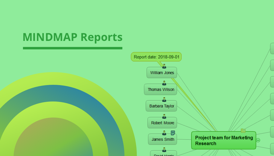 Mind Map, planning, project management, report, management, project