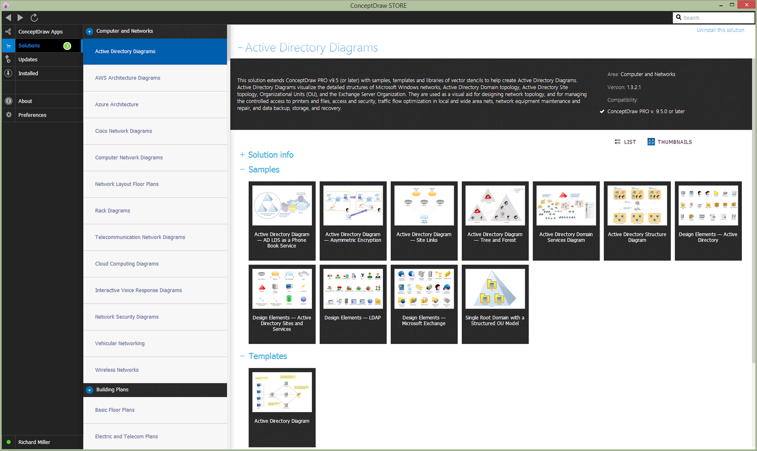 Active Directory Diagrams Solution — Start Using