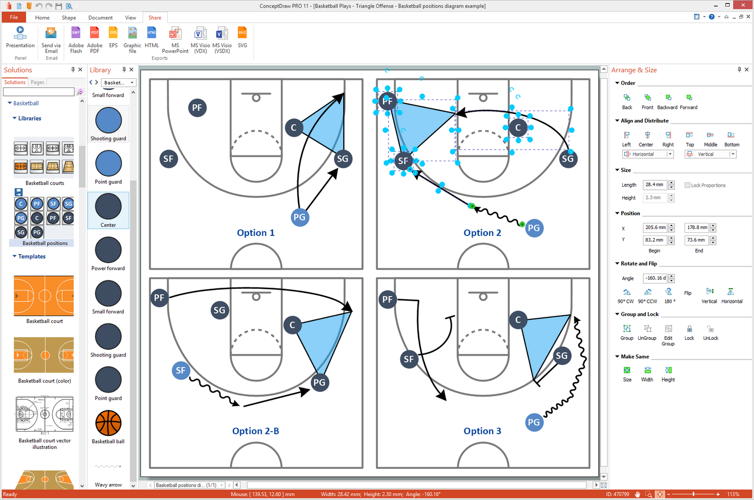 Basketball solution for Microsoft Windows