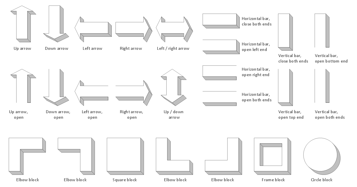 Design Elements — Blocks Raised