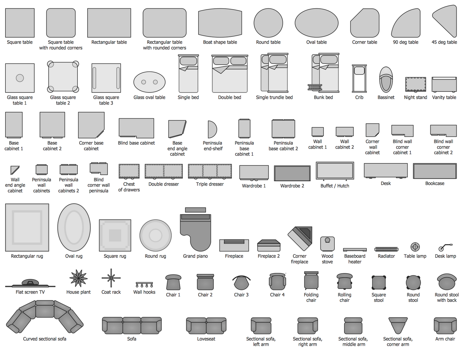 Basic Floor Plans Solution ConceptDraw basic-floor-plans-solution-conceptdraw