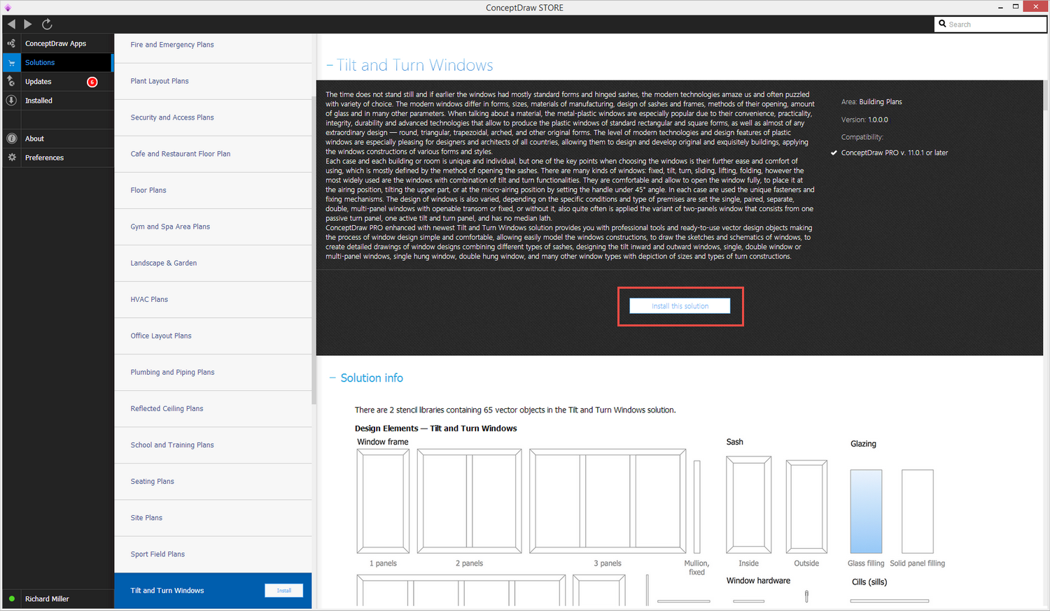 Tilt and Turn Windows solution - Install