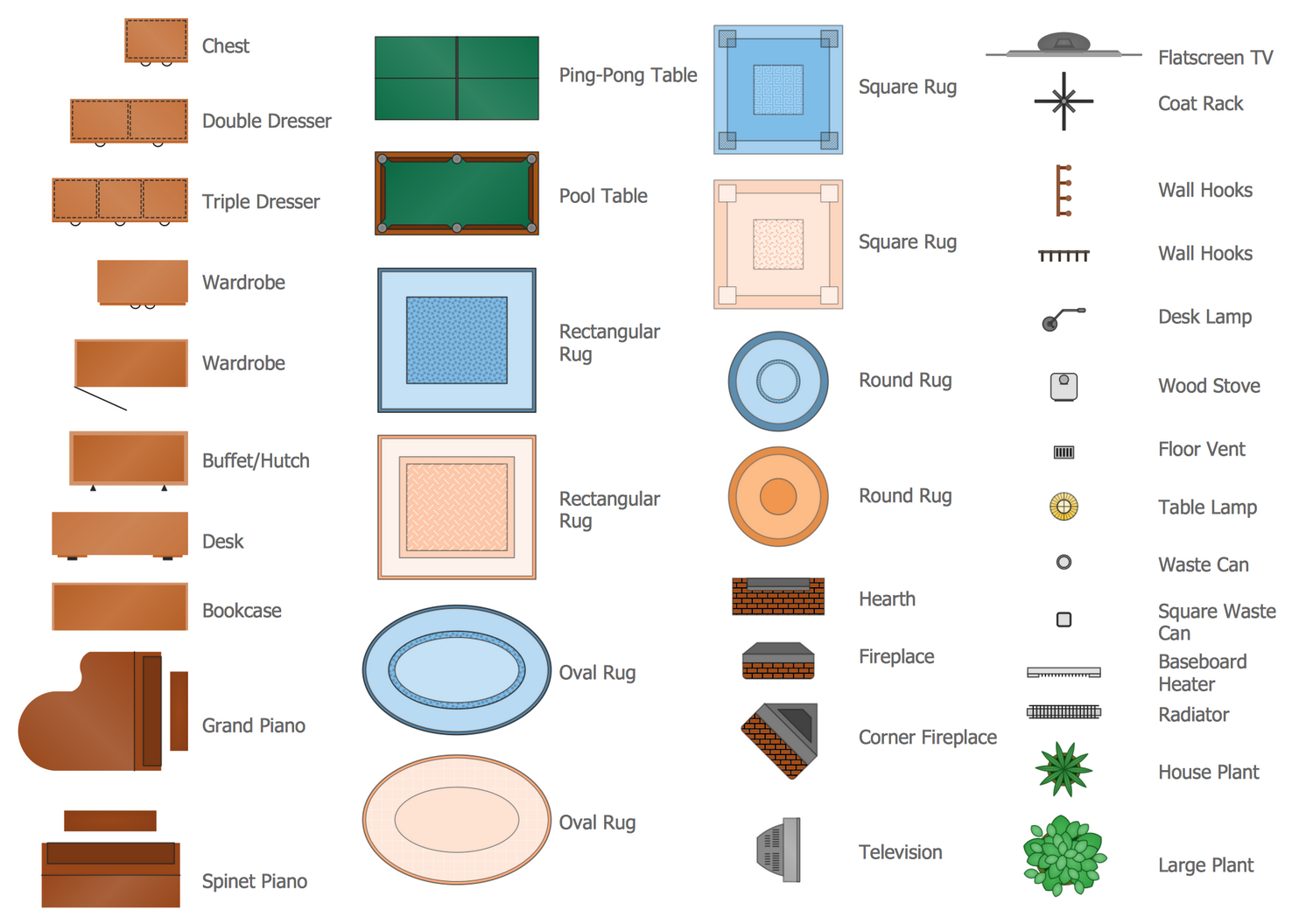 Cafe and Restaurant Floor Plan Solution | ConceptDraw.com | Restaurant