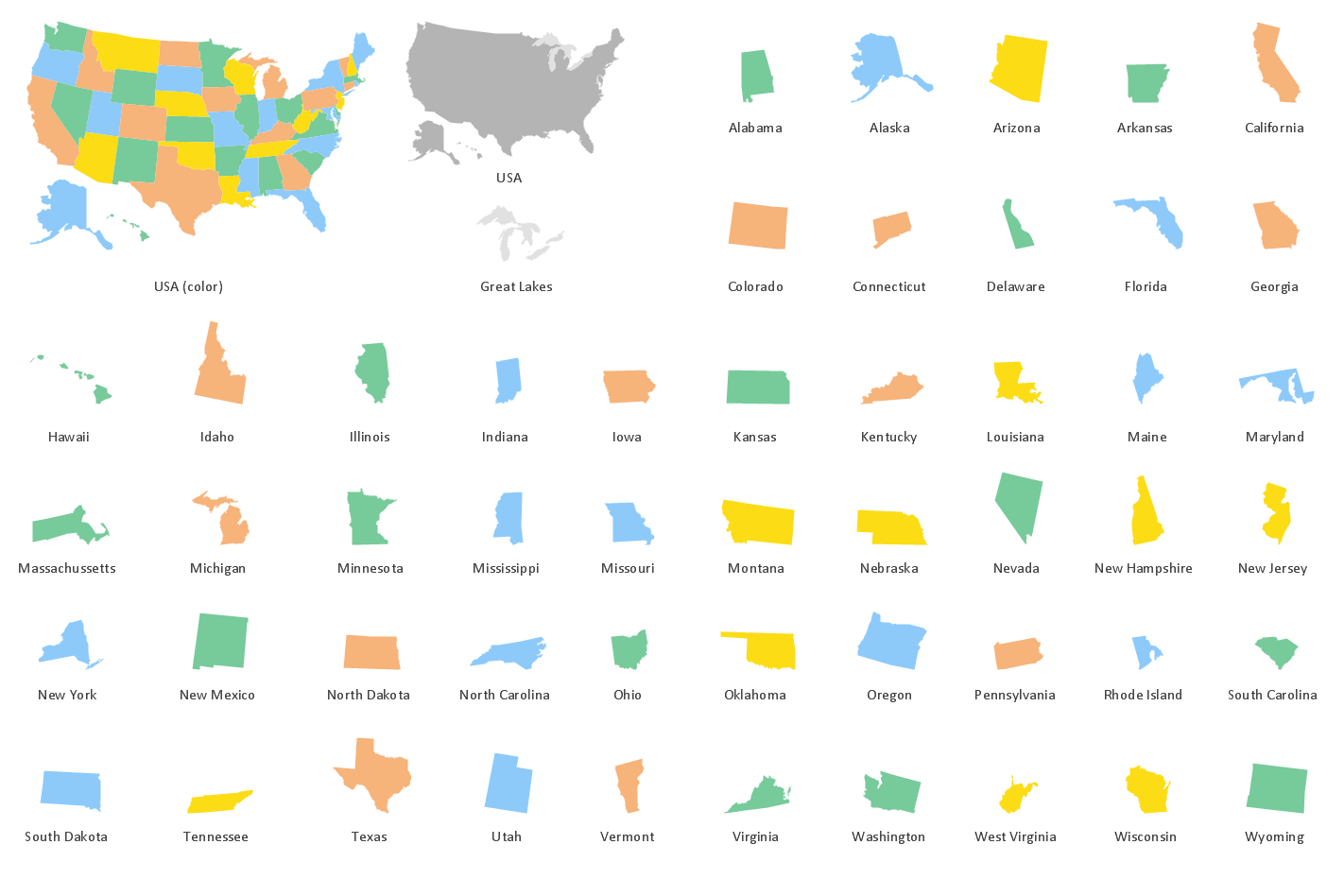 Continent Maps Solution