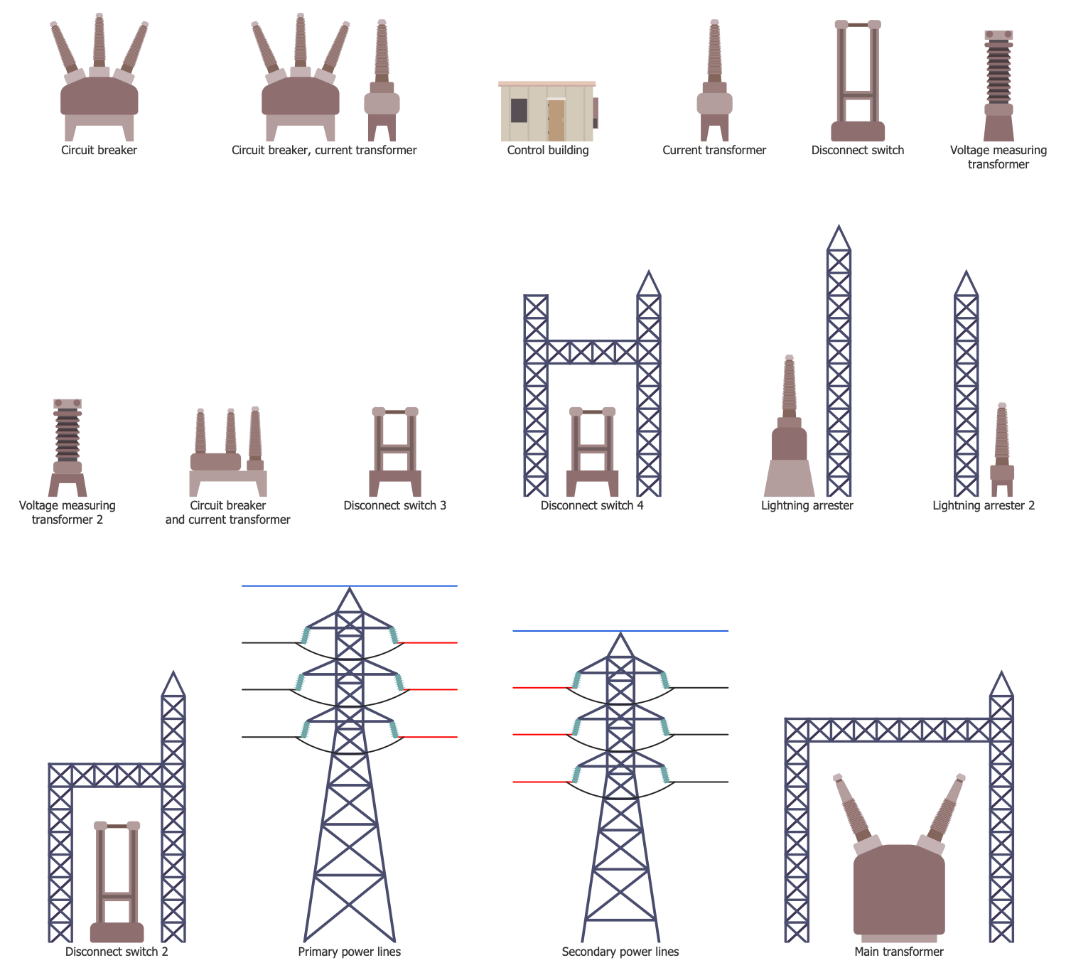 Design Elements — Electrical Substation