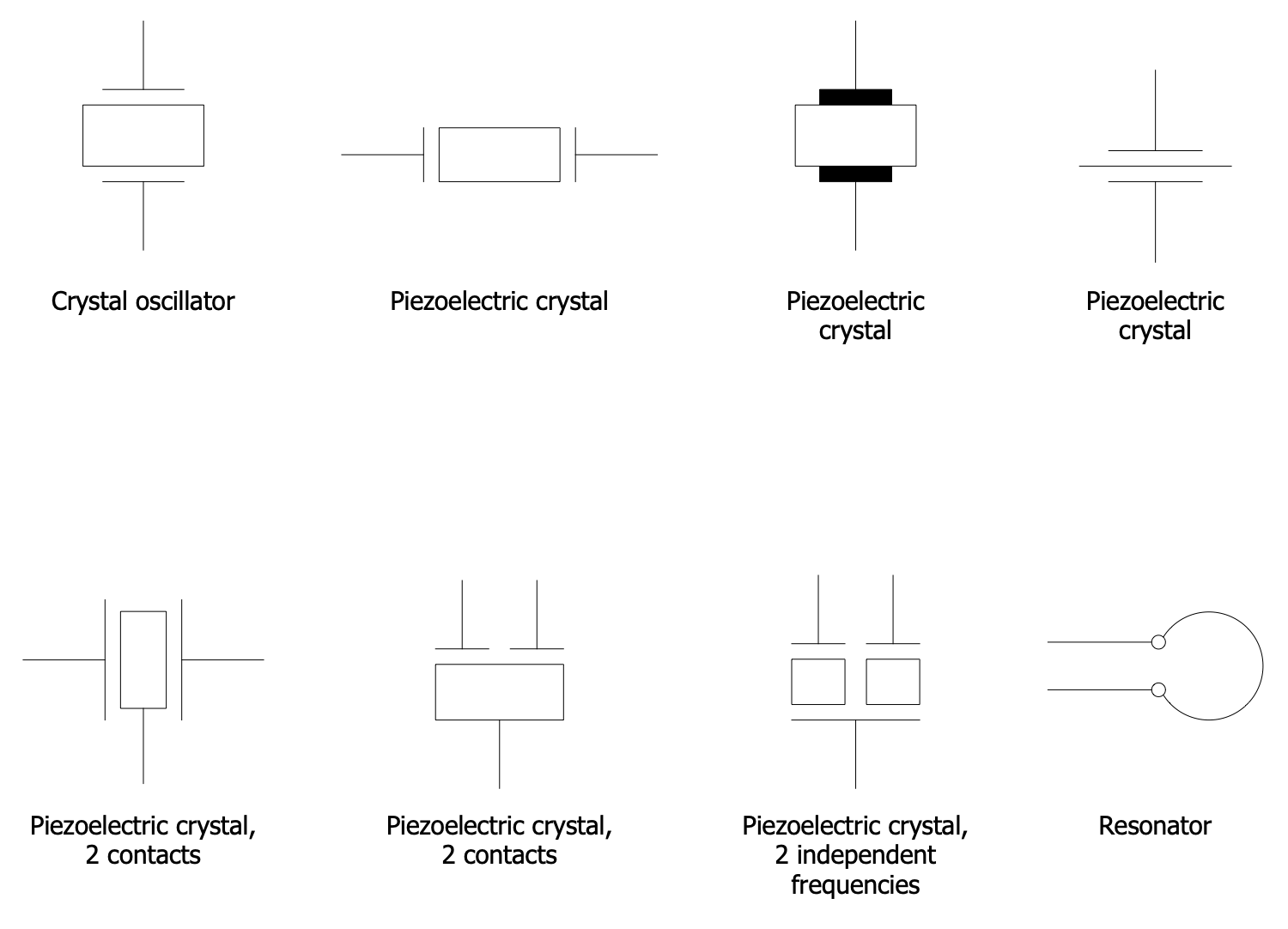 Design Elements — Piezoelectric Crystals