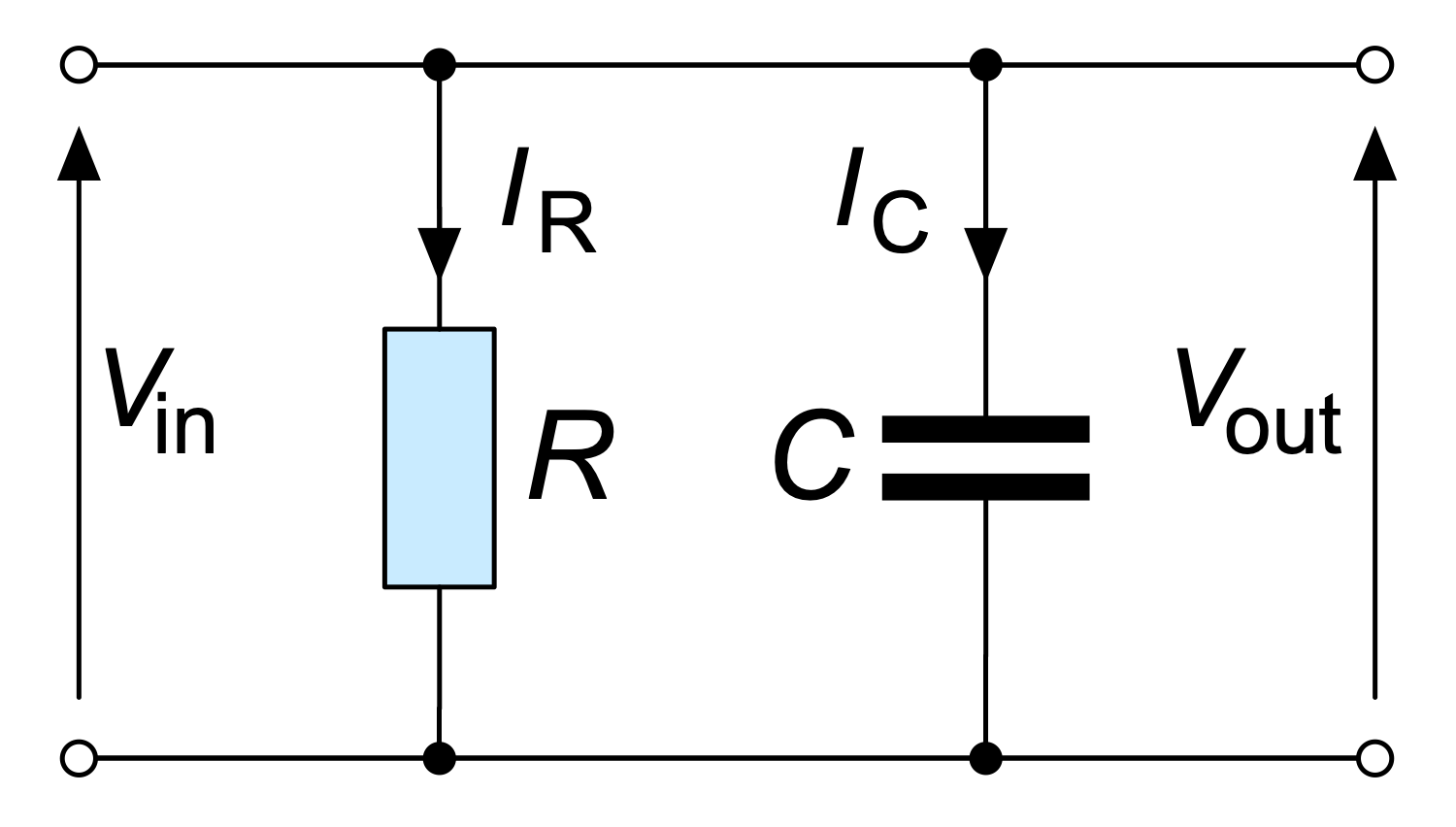 RC Parallel Filter