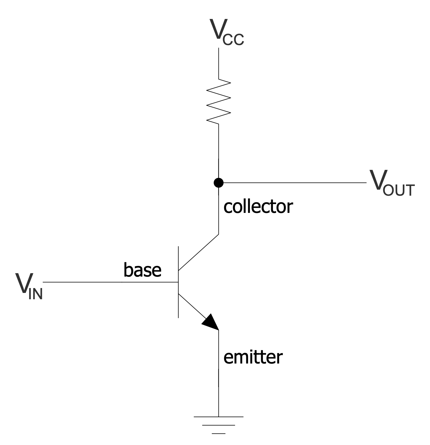 Simple NPN Transistor Amplifier Circuit Diagram