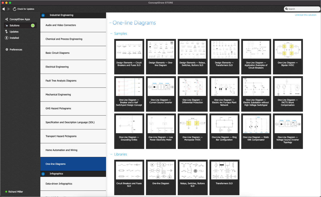 One-line Diagrams solution - Start Using