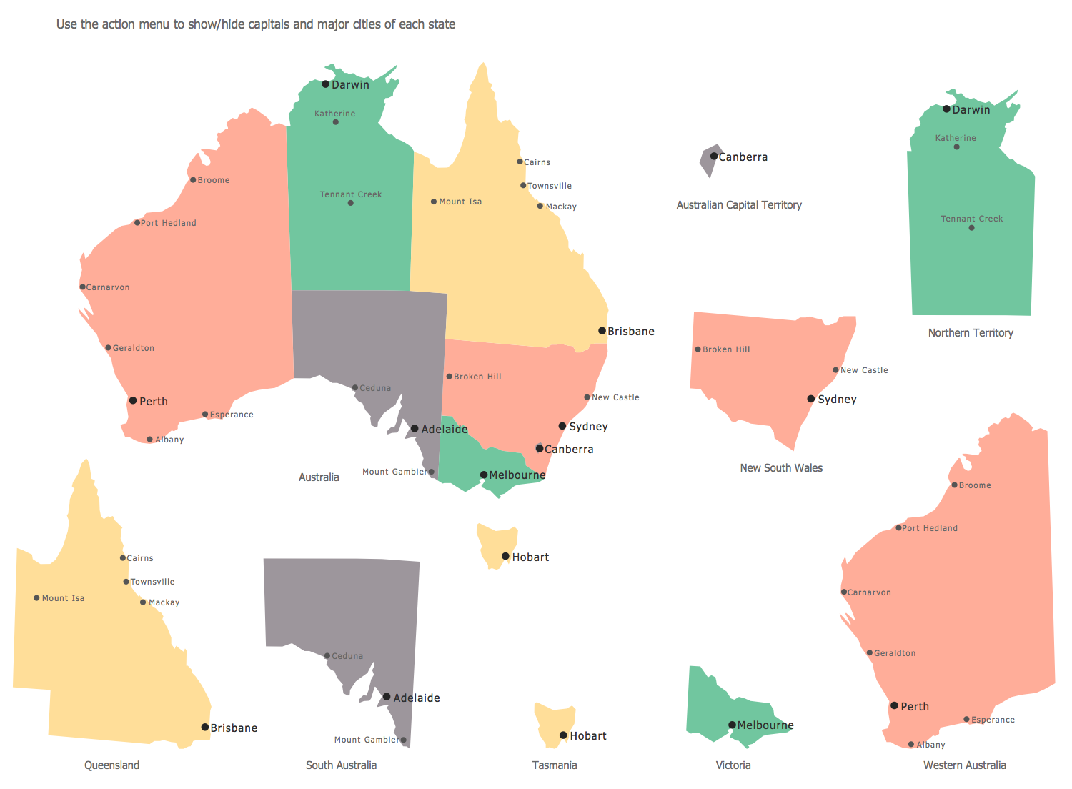 Design Elements — Financial Map Australia