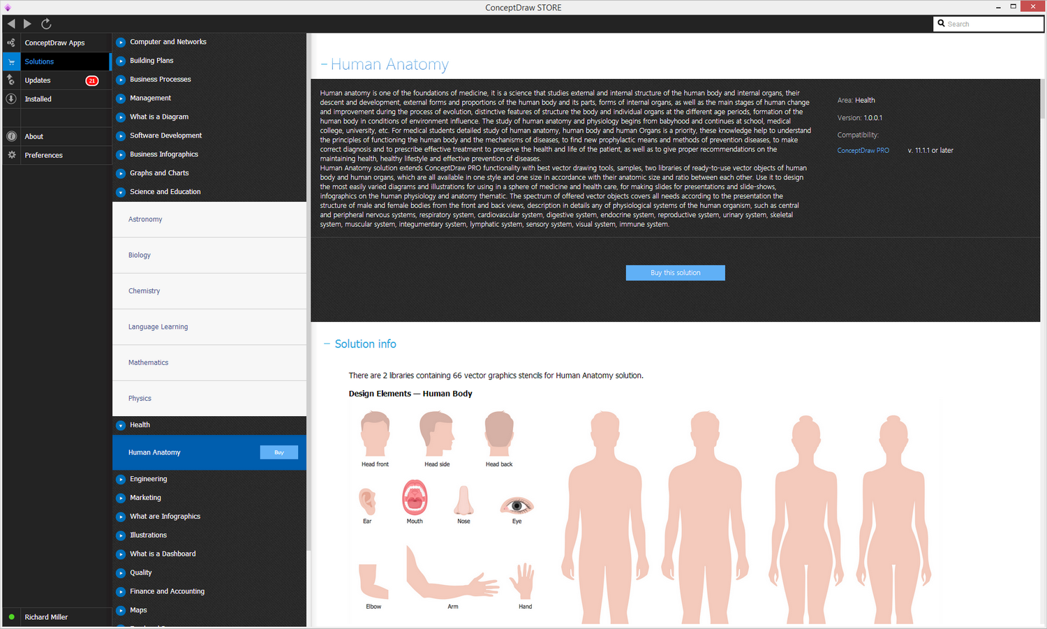 Human Anatomy solution - Buy