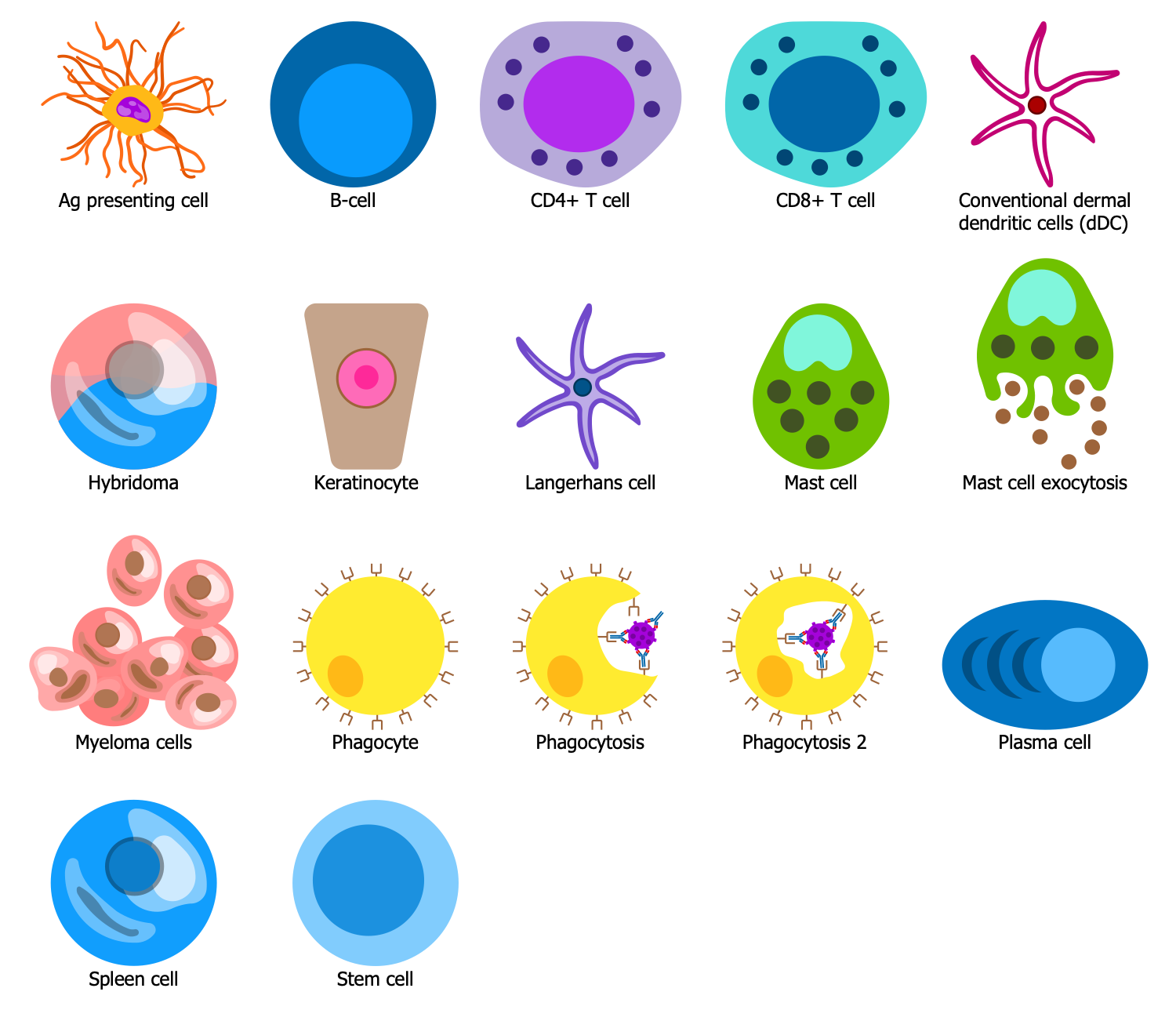 Design Elements — Immune Cells