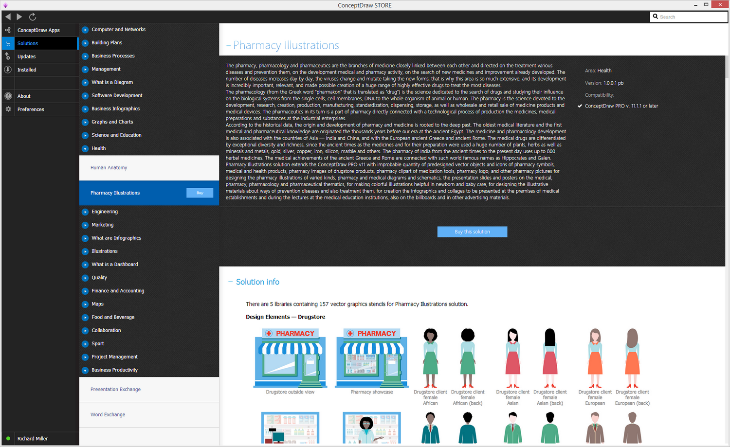 Pharmacy Illustration solution - Buy