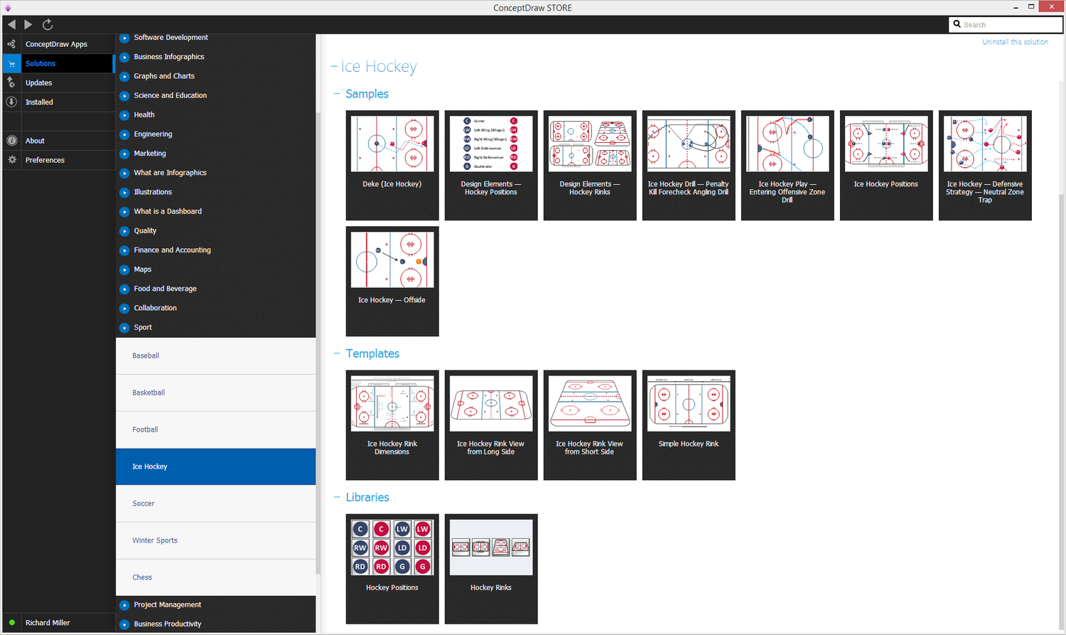 Ice Hockey solution - Start Using