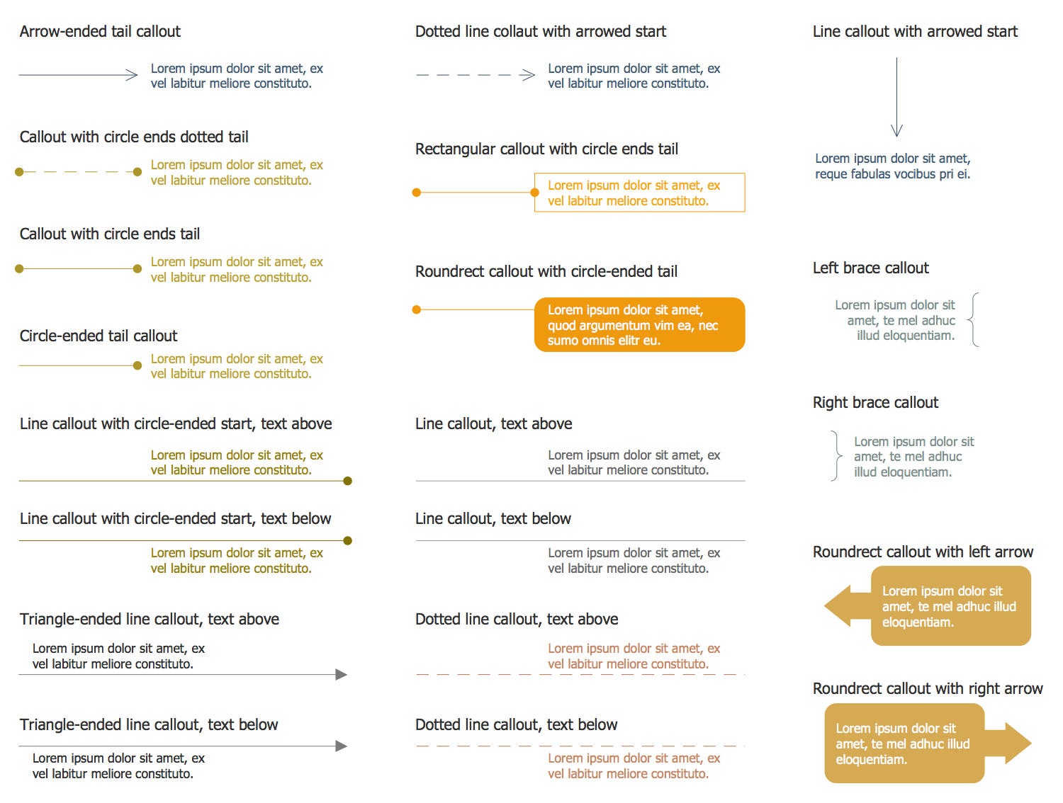 Design Elements — Funnel Callouts