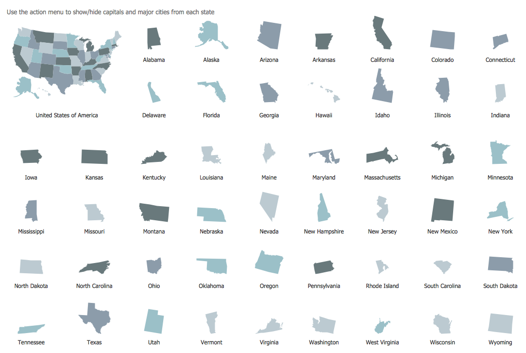 Design Elements — Map US