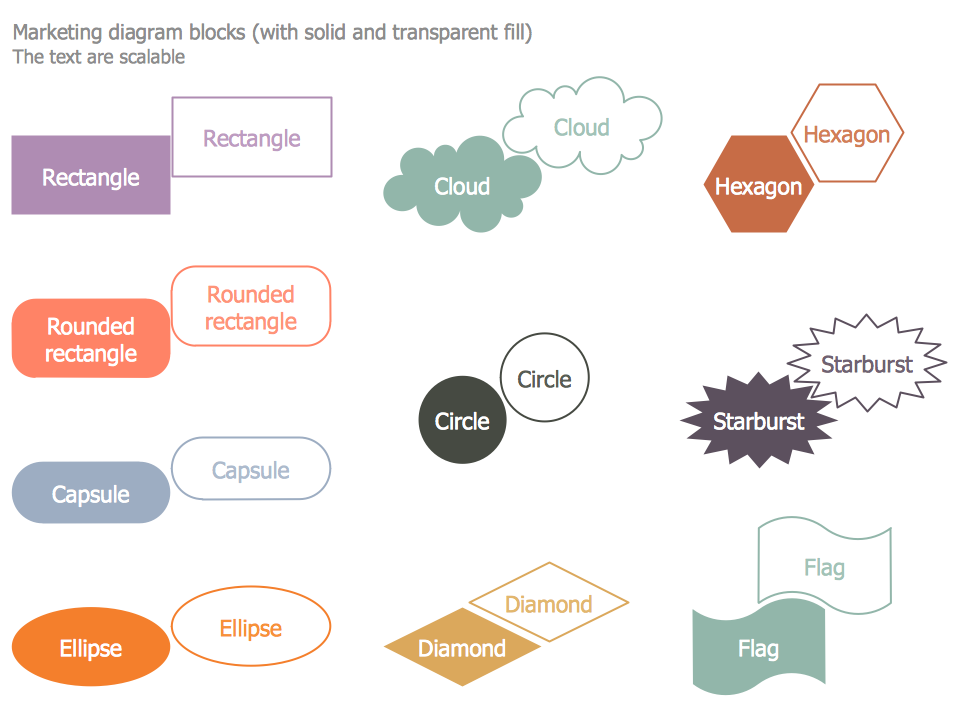Marketing Infographics — Design Elements — Marketing Diagram
