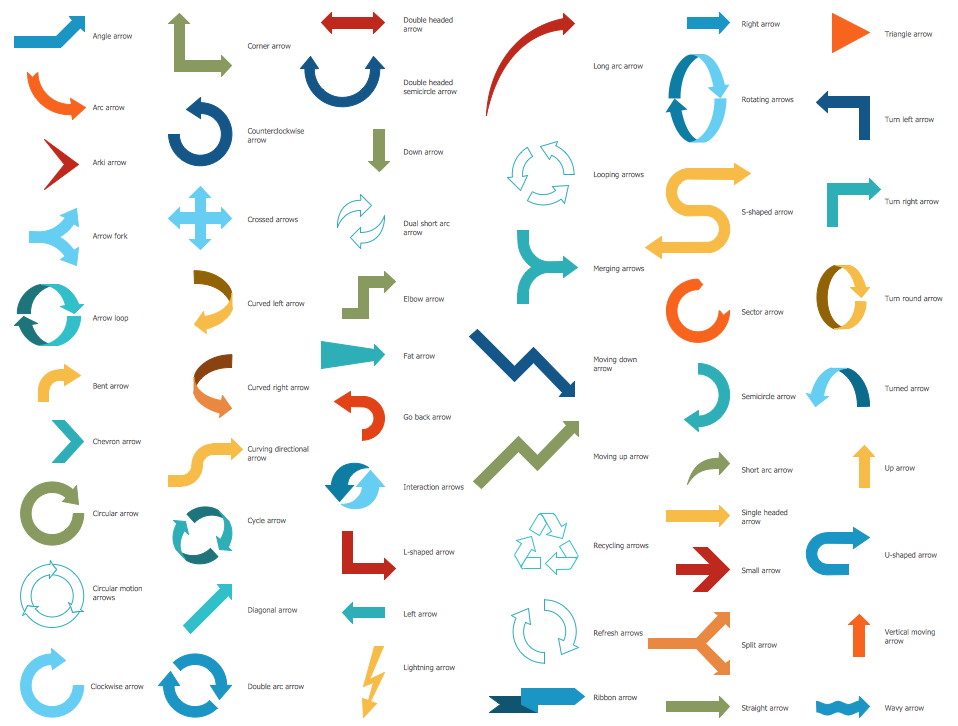 Design Elements — Sales Arrows