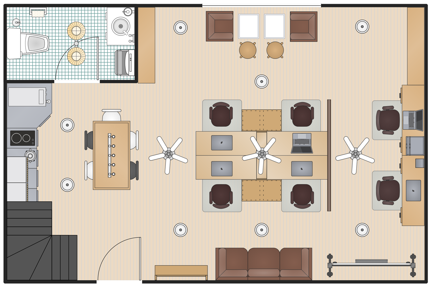 Office Layout Plans Solution Conceptdraw Com