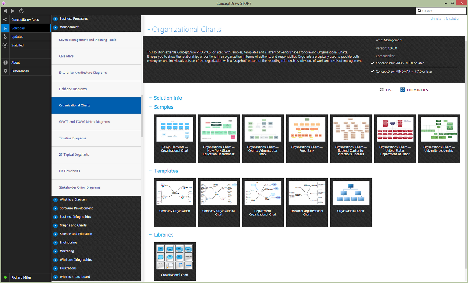 Organizational Charts Solution - Start using