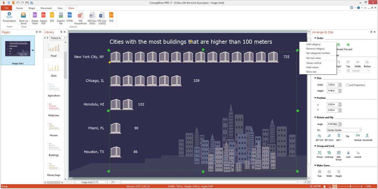 Picture Graphs Solution for Microsoft Windows