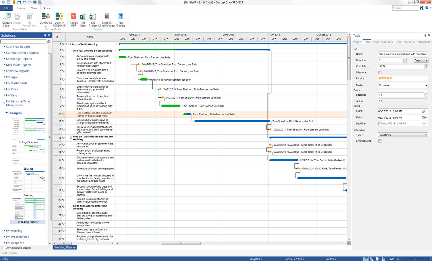 Project — Wedding Planner